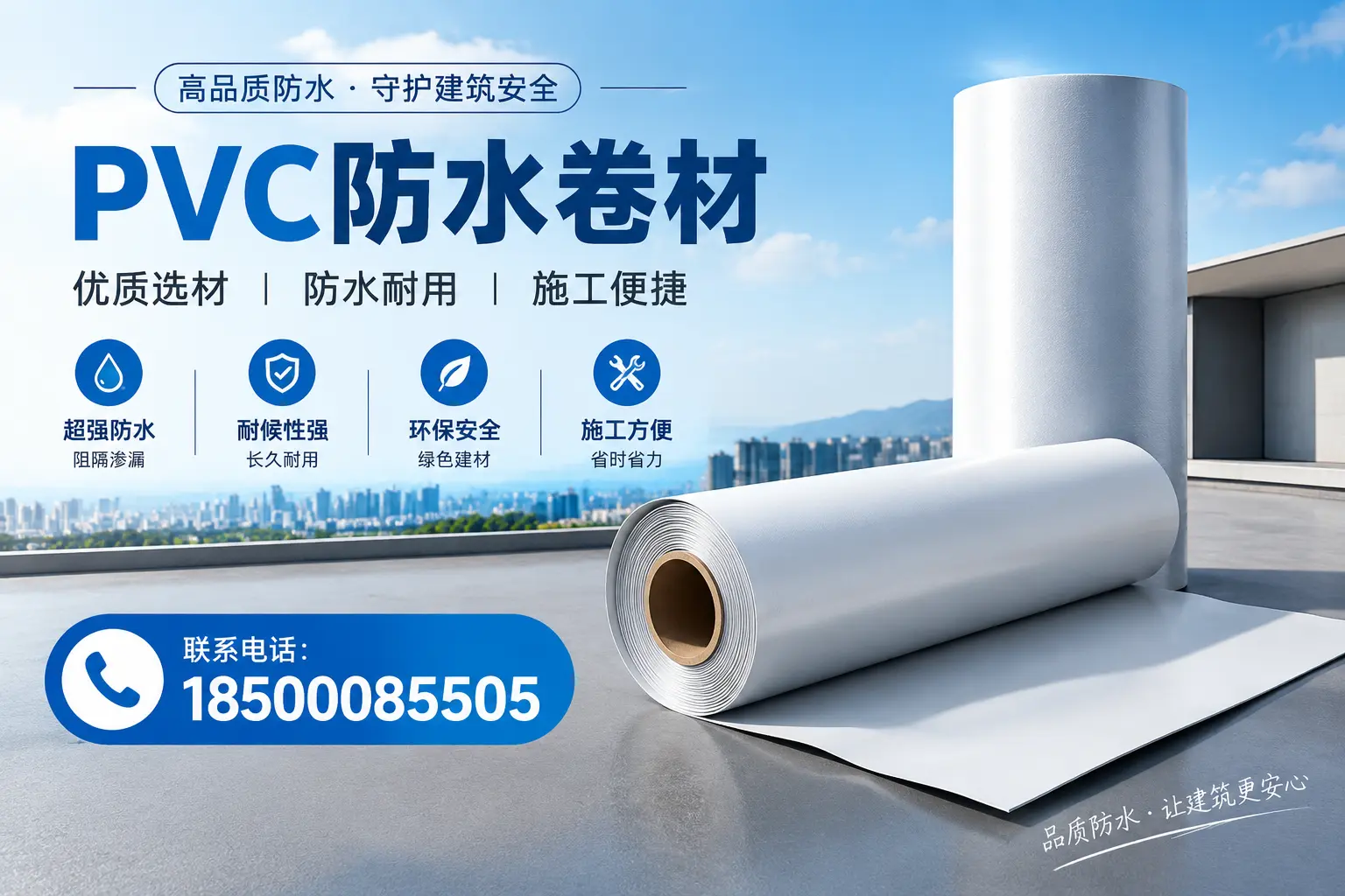 如何评估PVC防水卷材的性价比？开封消费者必读